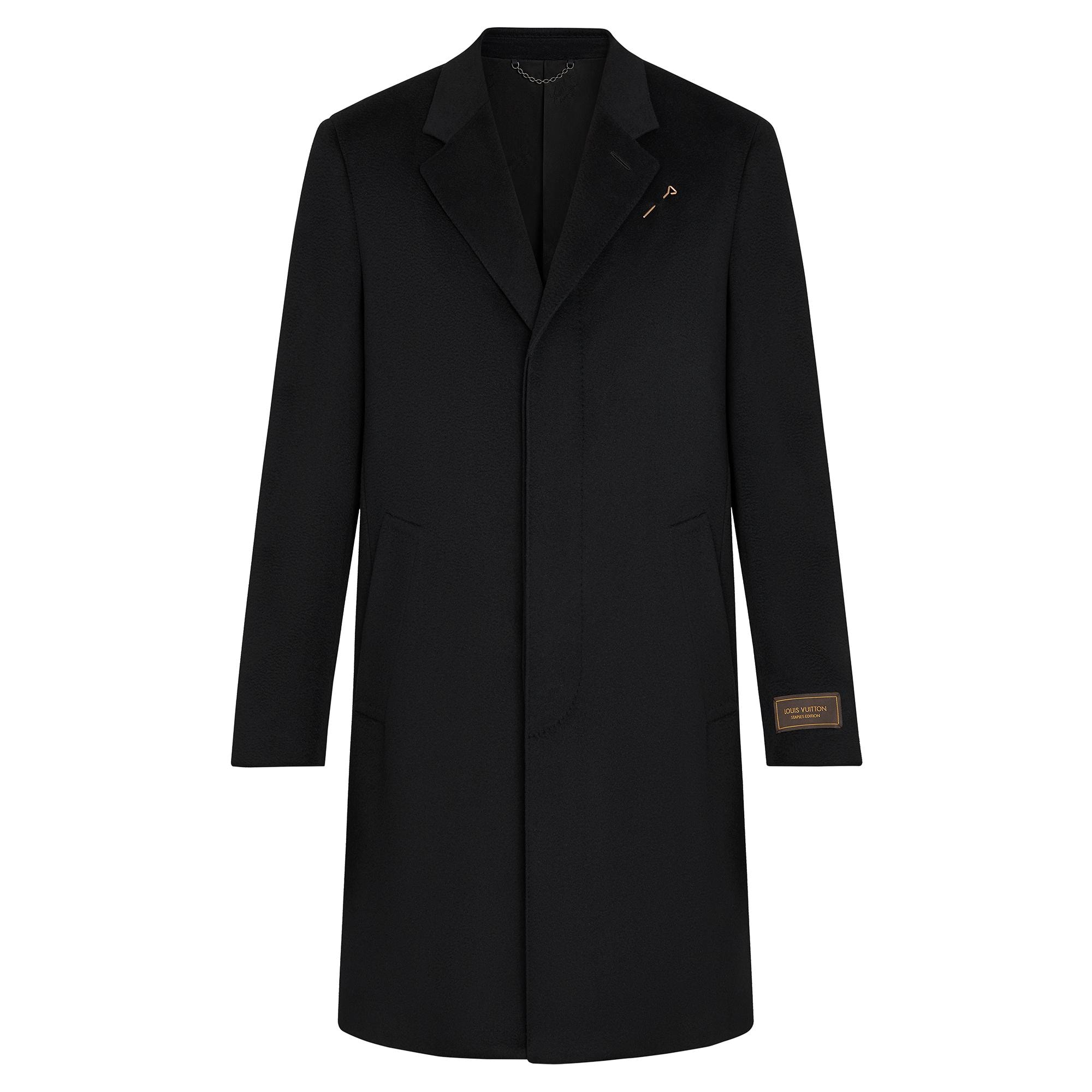 Louis vuitton black coat on sale